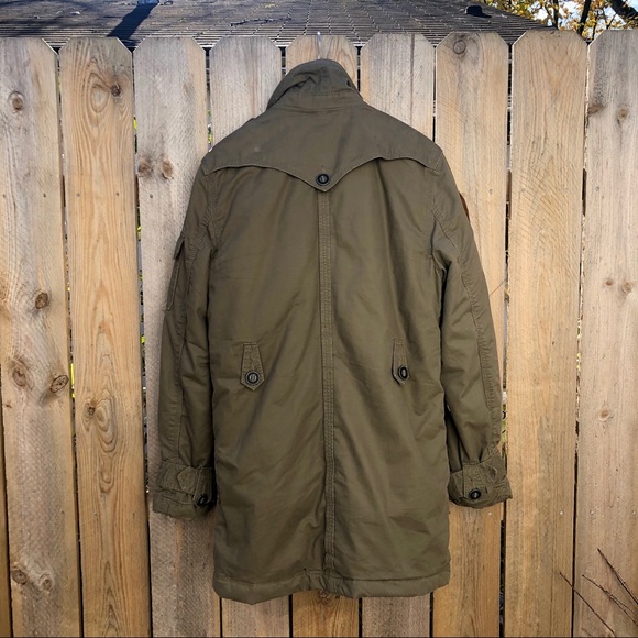 Levi’s | RARE Army Style Double Breasted Parka M - Picture 3 of 8